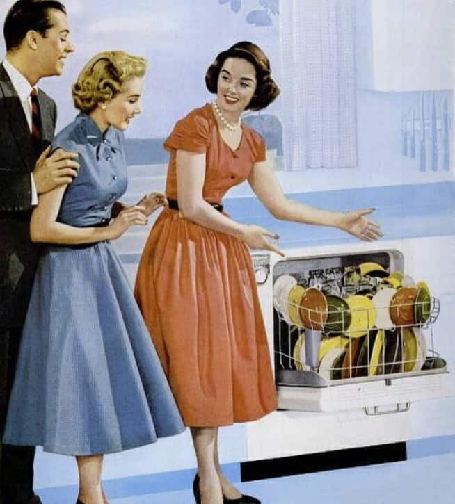 fashion wanita era 1950