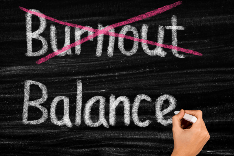 hindari burnout dengan work-life balance
