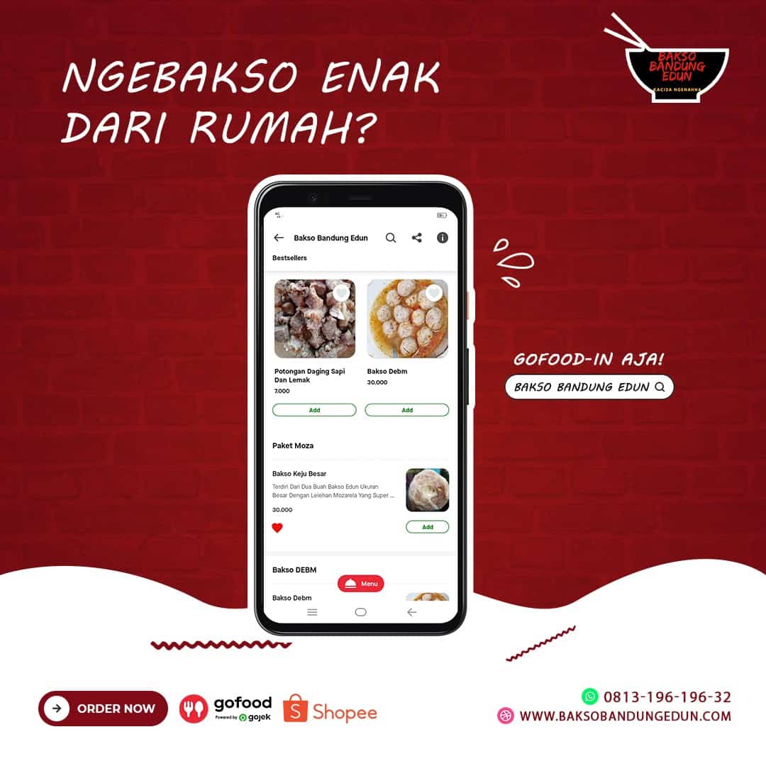 Bakso Bandung Edun - Tips Belanja Online
