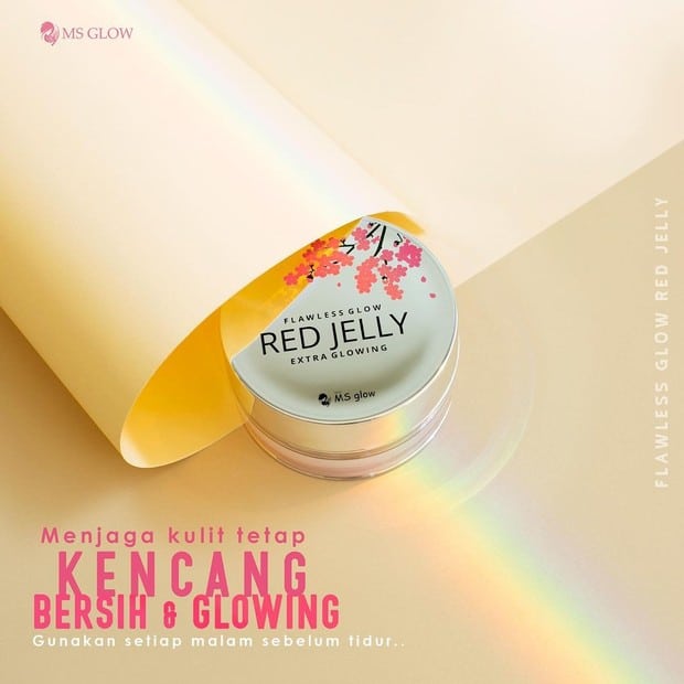 Skin Care MS Glow Flawless Red Jelly Gel