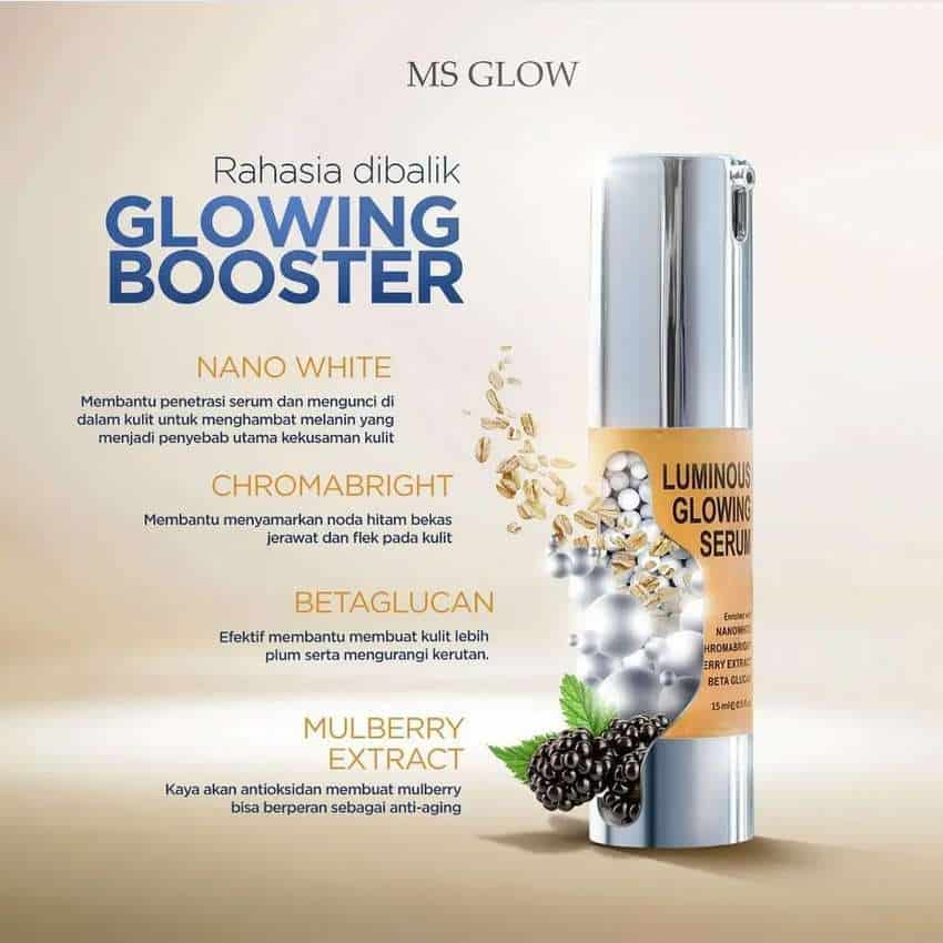 Skin Care MS Glow Luminous Glowing Serum