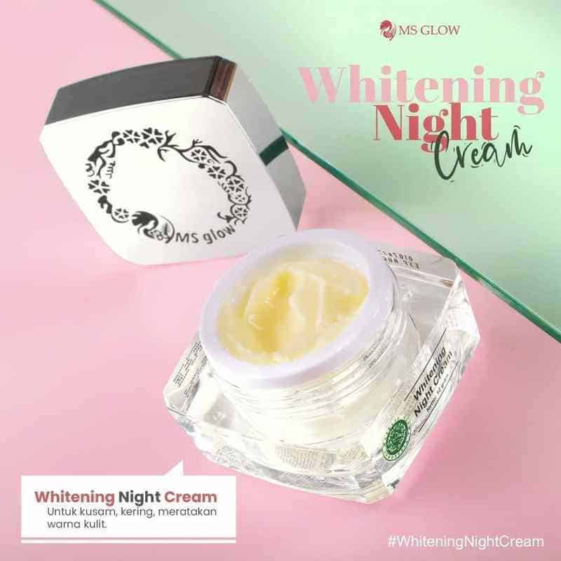 MS Glow Whitening Night Cream
