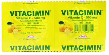 Vitacimin 500 mg: vitamin c yang aman untuk lambung