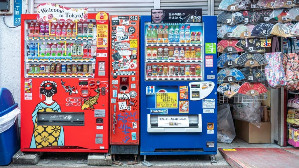 vending machine di Jepang