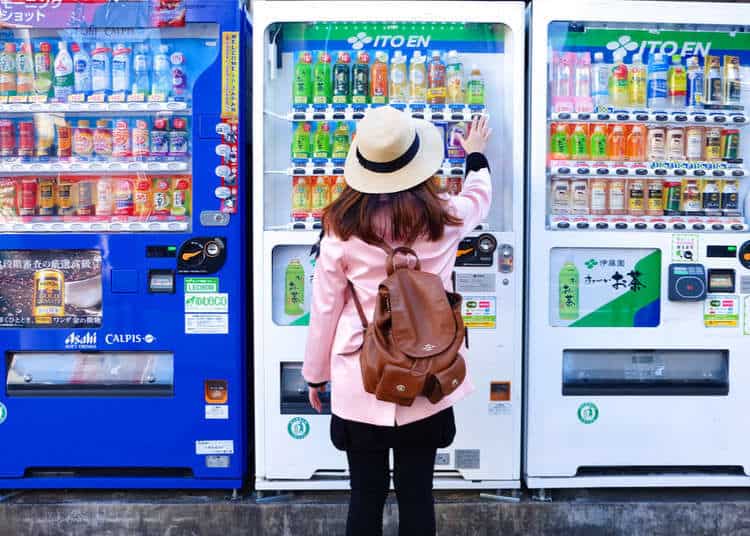 Vending Machine di Jepang
