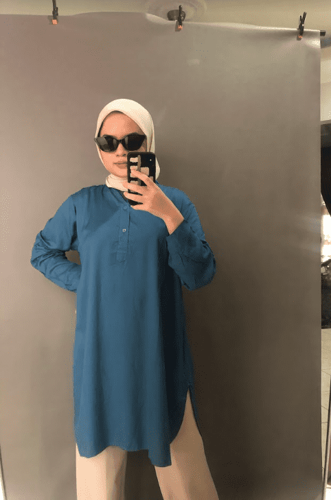 tunik hijab
ootd lebaran