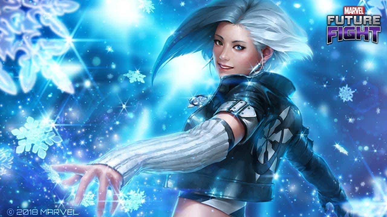 luna snow, karakter k-pop idol pertama di mobile game marvel berjudul Marvel Future fight