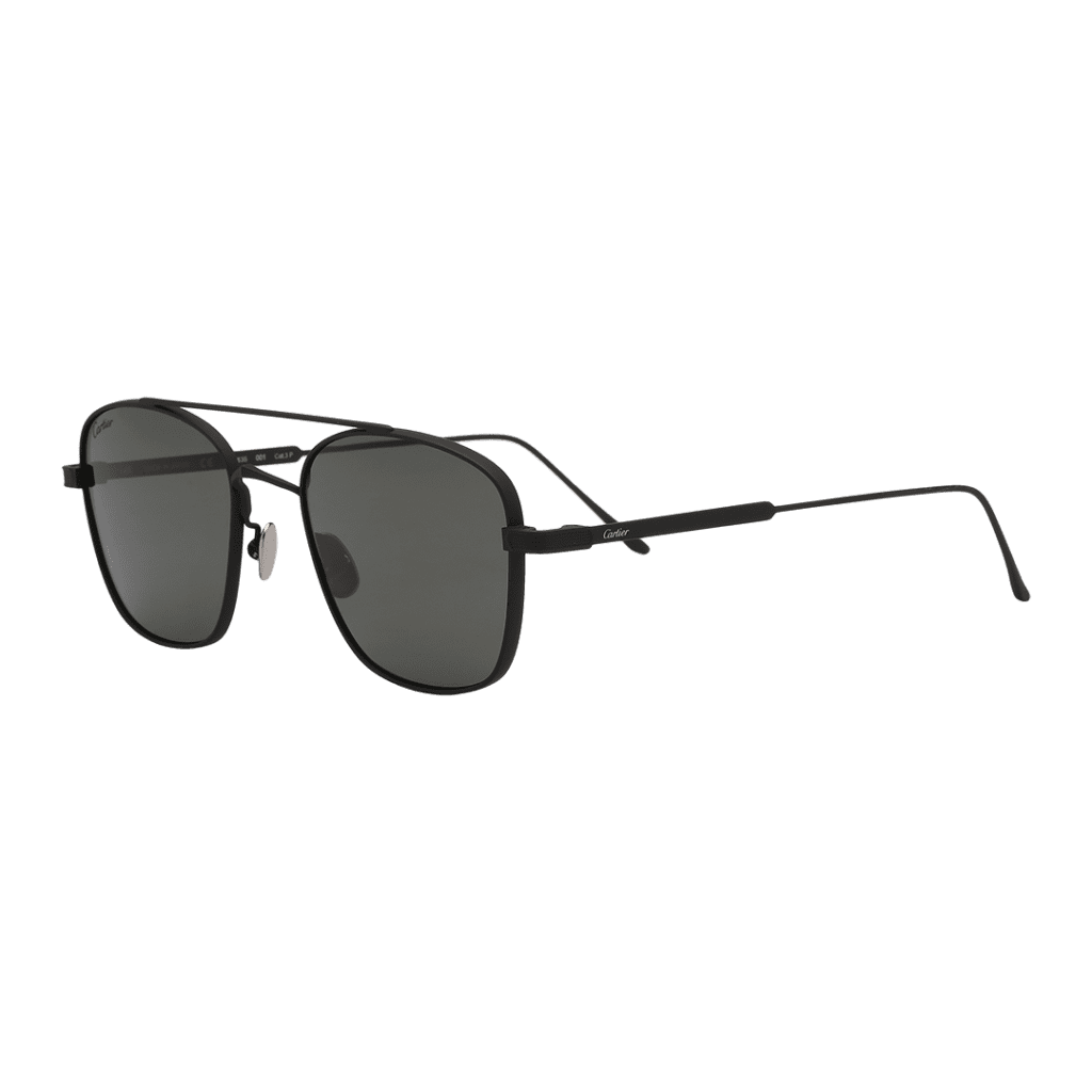 kacamata aviator hitam merk cartier