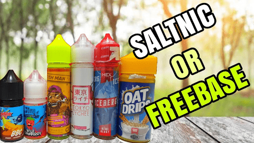 Perbedaan oil vape saltnic dan freebase - Contoh botol liquid