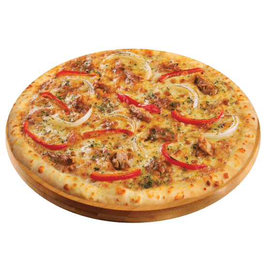 topping pizza Tuna Delight Domino's Pizza