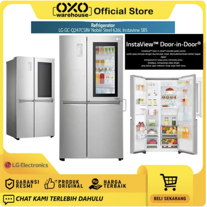 Smart Refrigerator tersedia di Oxo Warehouse