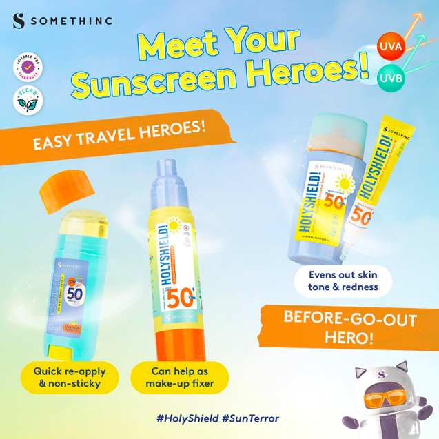 Sunscreen dengan pilihan stick, serum dan spray yang bisa kamu gunakan untuk menjaga kulit dari sinar UV
