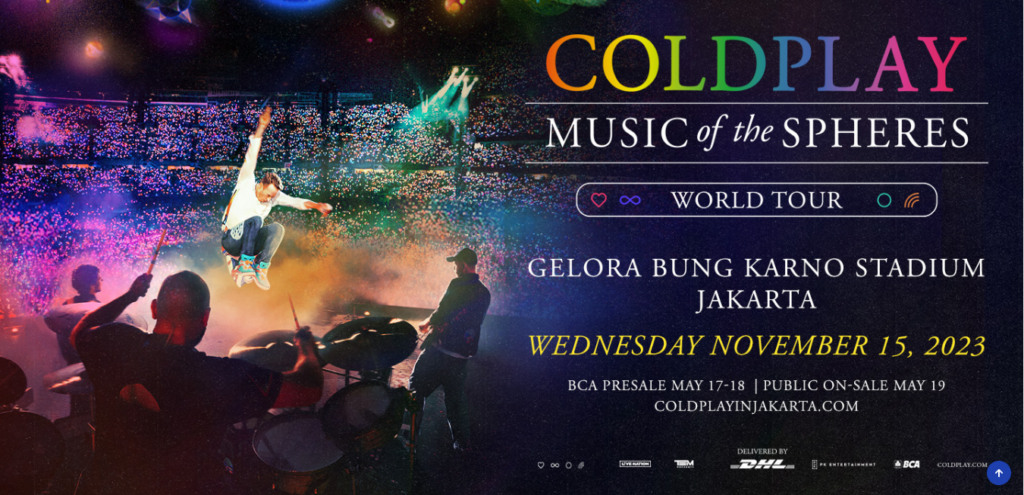 konser coldplay di Indonesia