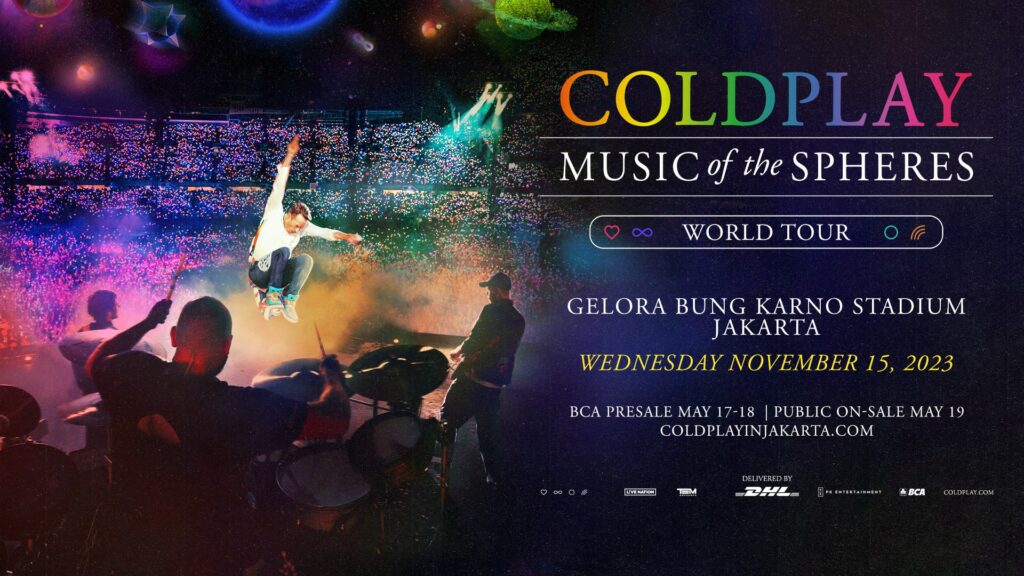 Tips Menang War Tiket Coldplay di Jakarta