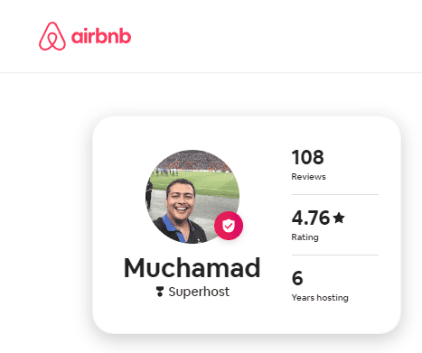 Konsistensi dalam layanan terbaik dan review positif menghasilkan gelar Superhost untuk host Airbnb Indonesia