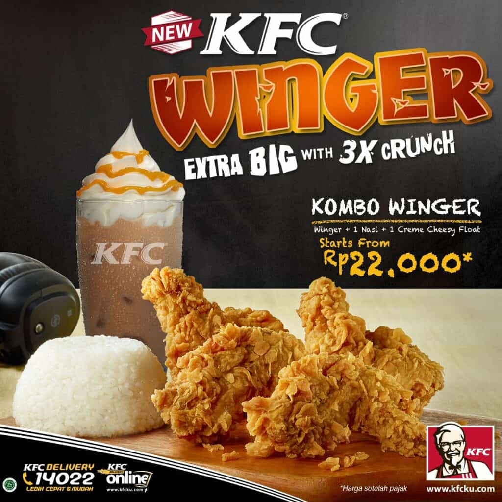 Secret Menu KFC Kombo Winger yang Enak Parah!