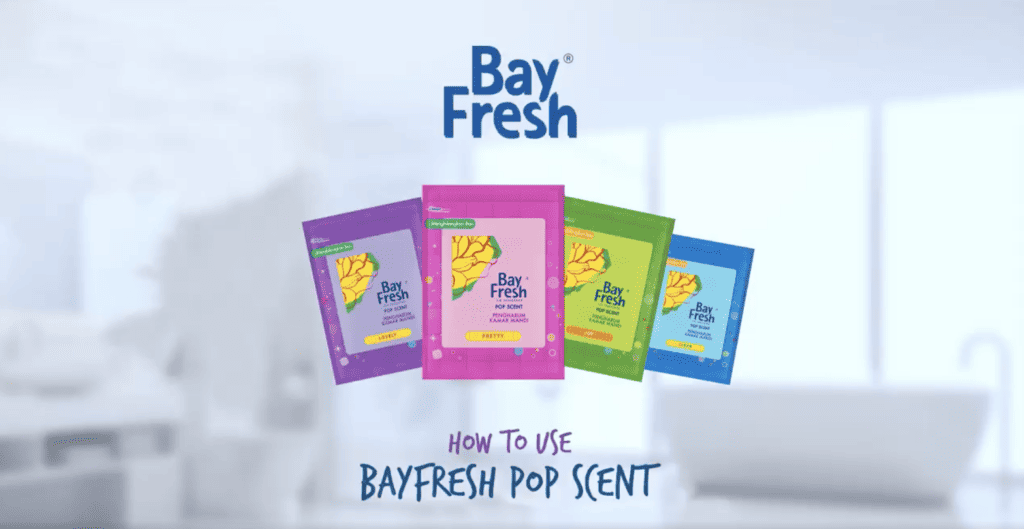 BayFresh Pop Scent Penghafrum kamar mandi
