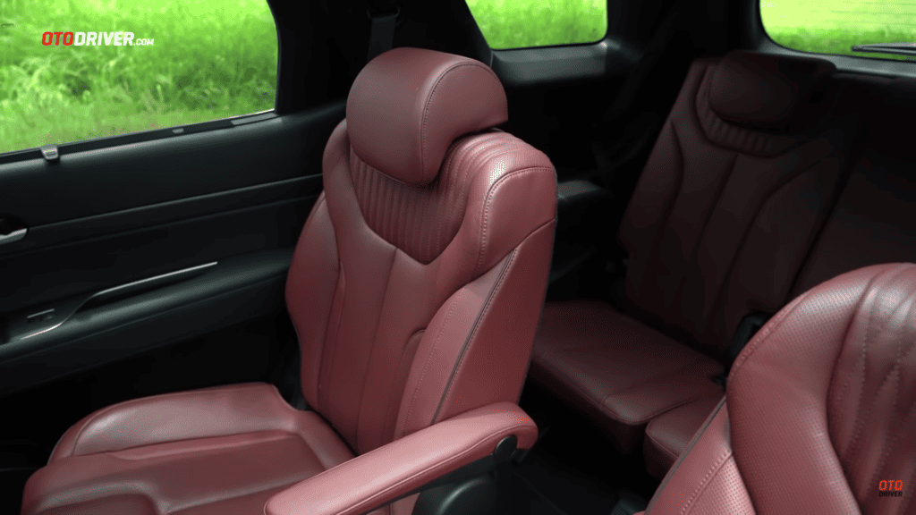 konfigurasi kursi penumpang tengah Hyundai Palisade Facelift