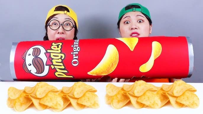 Pringles langka dengan harga 12 juta rupiah