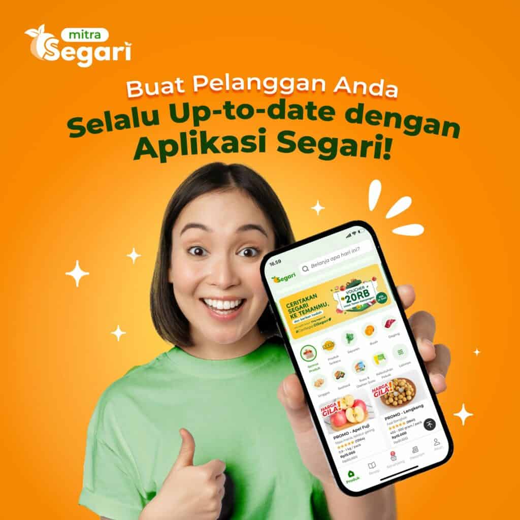 Aplikasi Segari Supermarket at Home