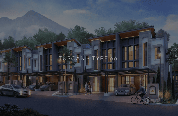 Perumahan Minimalis Modern Grand Duta City - tipe tuscan