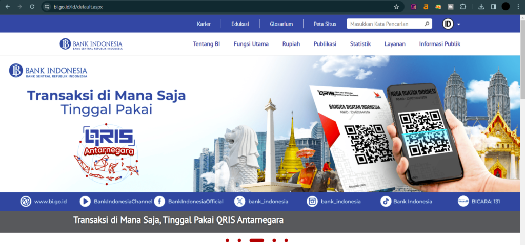 website bank indonesia