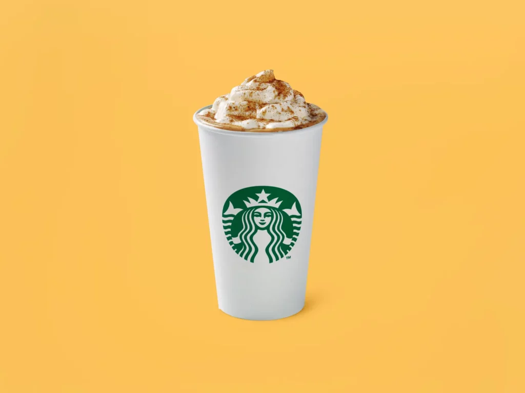 Kopi Starbucks pumpkin spice latte