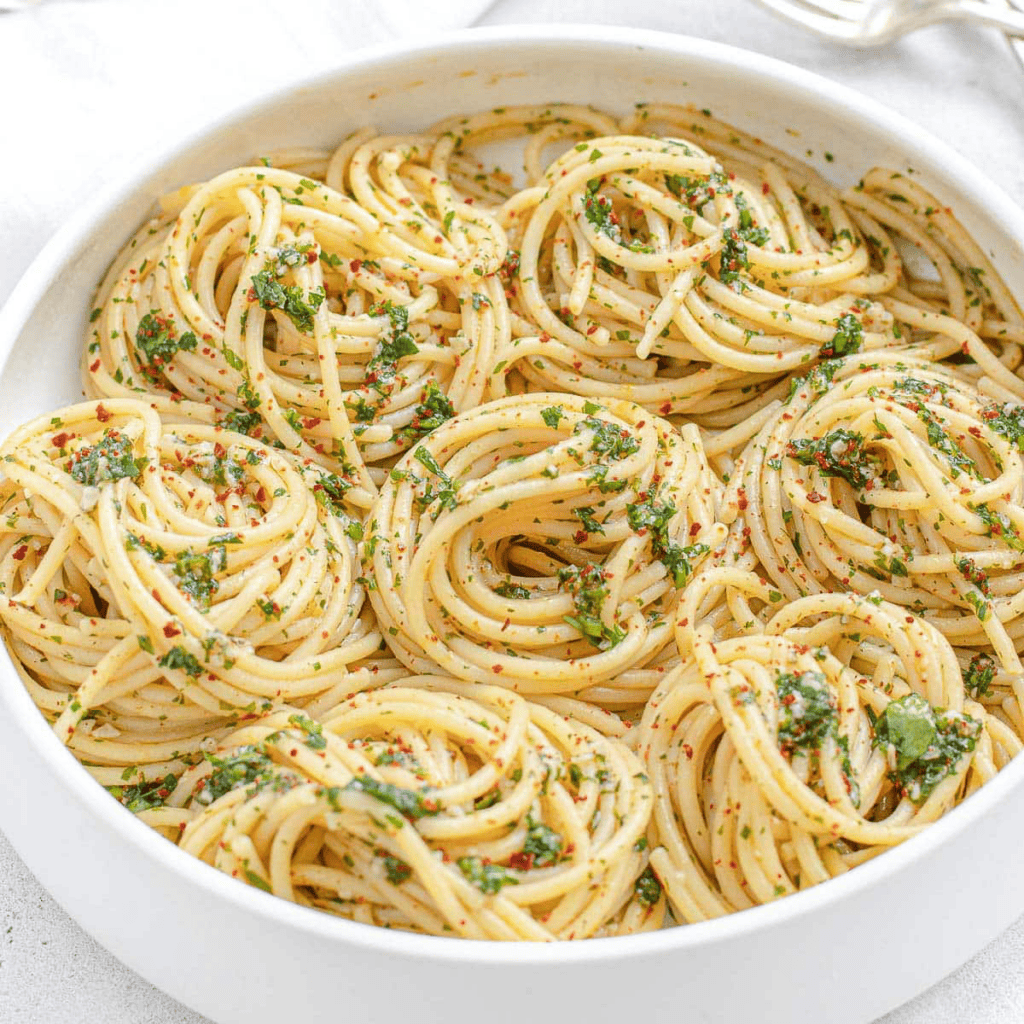 resep spaghetti aglio olio
